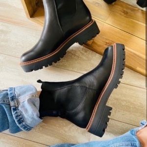 Sam Edelman Laguna Black Boots 8.5